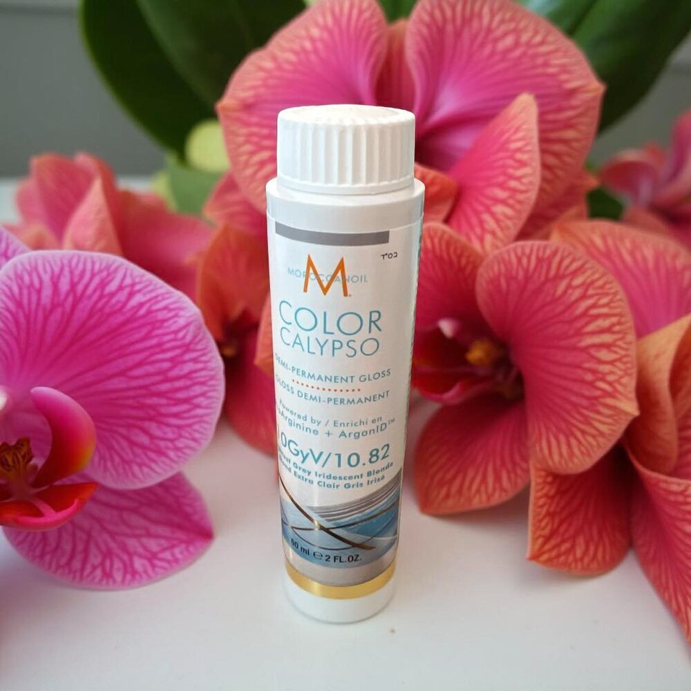 Moroccanoil Color Calypso Demi Permanent Gloss 10GyV/10.82 Lightest Gray